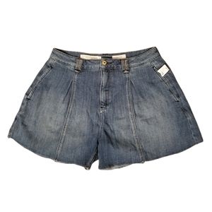 Pilcro and the Letterpress - Anthropologie Shorts High Rise Wide Leg Size 28